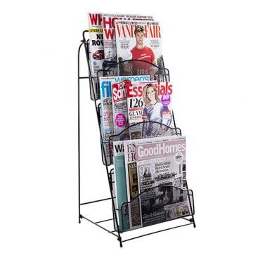 staande mesh tijdschriftenrek