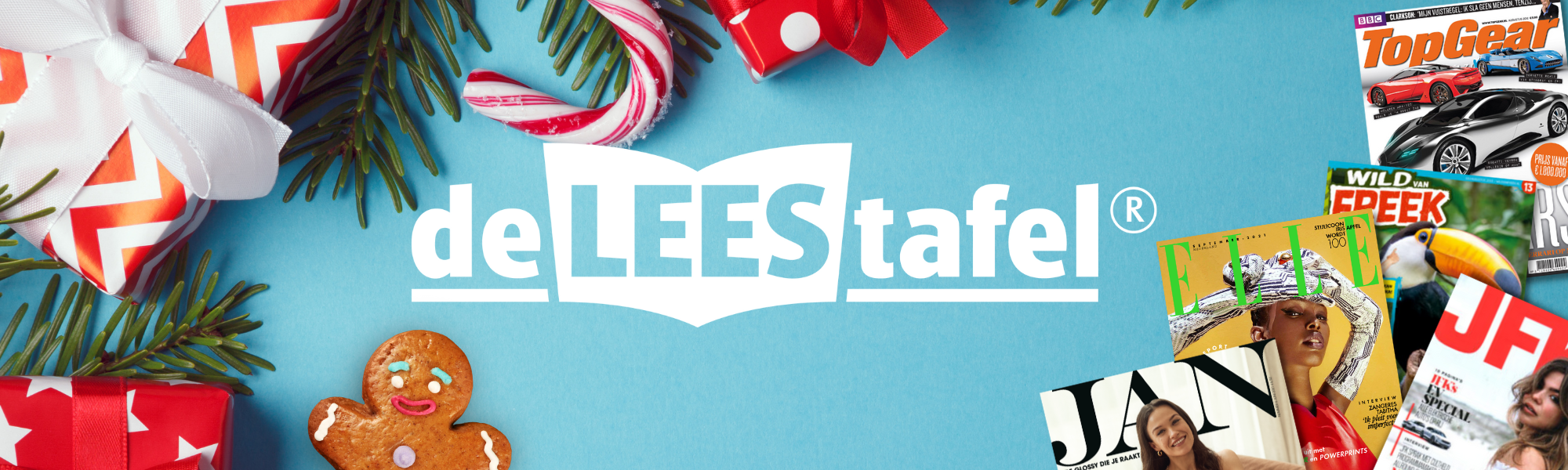Christmas Banner Leestafel
